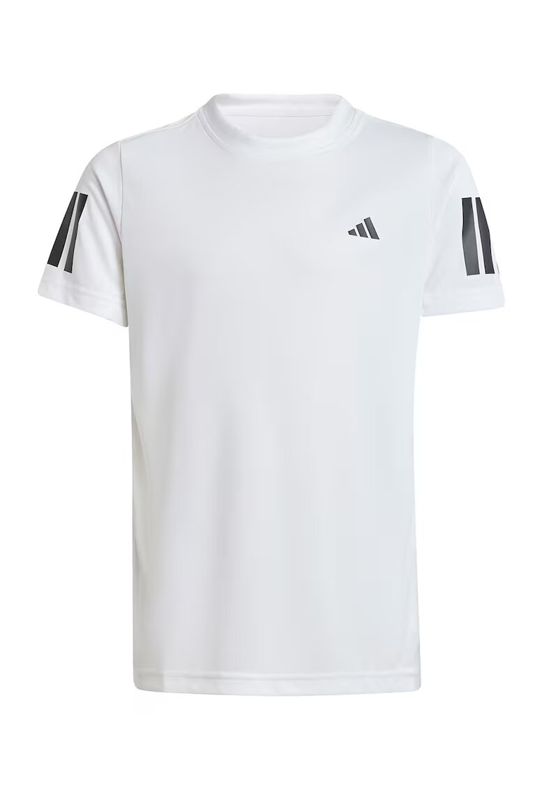 adidas Performance Tricou cu decolteu rotund pentru tenis - Alb