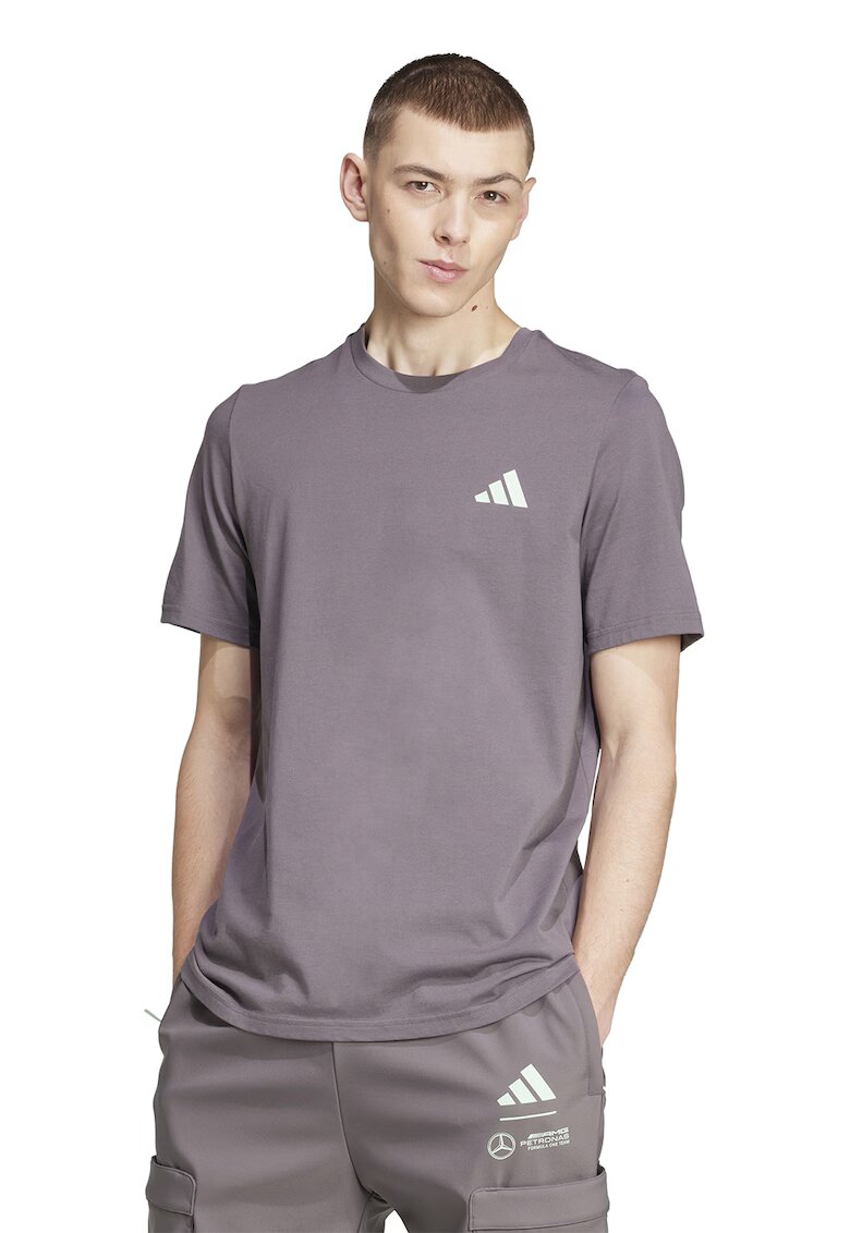 adidas Performance Tricou din bumbac Mercedes AMG Petronas - Grej