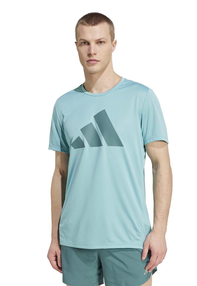 adidas Performance Tricou pentru alergare Run It - Turcoaz/Verde aquamarin