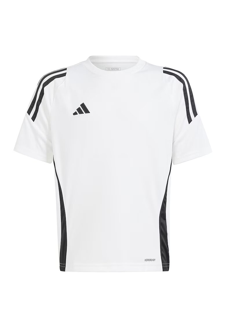 adidas Performance Tricou pentru fotbal TIRO24 - Negru/Alb murdar