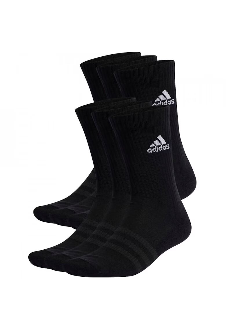 adidas Set 6 perechi sosete Cushioned Crew - negru -