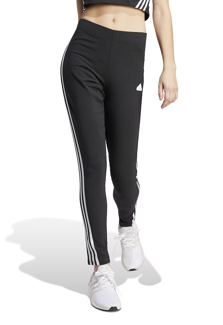 adidas Sportswear Colanti cu talie medie Future Icons - Negru