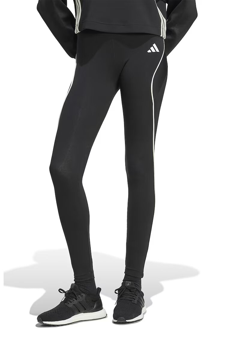 adidas Sportswear Colanti lungi Stadium - Negru/Alb murdar