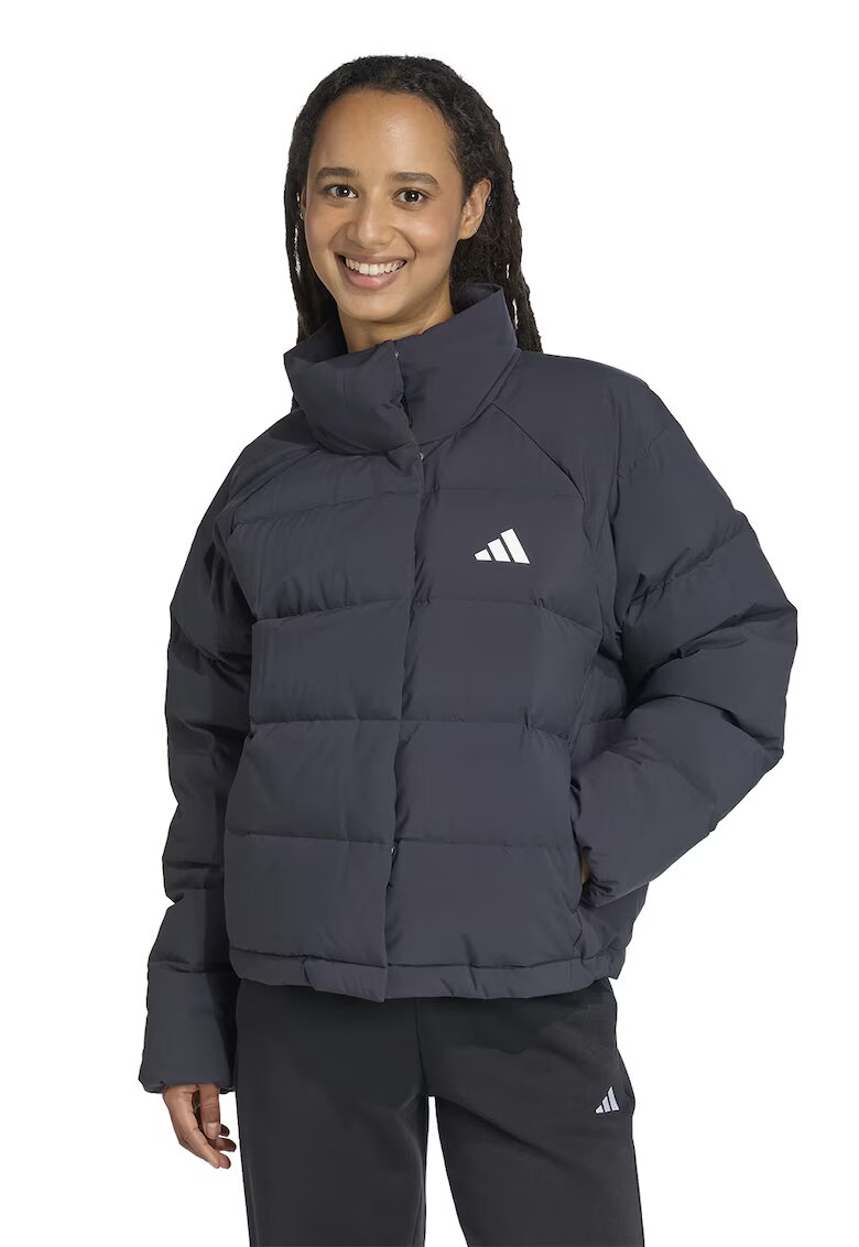 adidas Sportswear Geaca cu maneci raglan - Gri inchis
