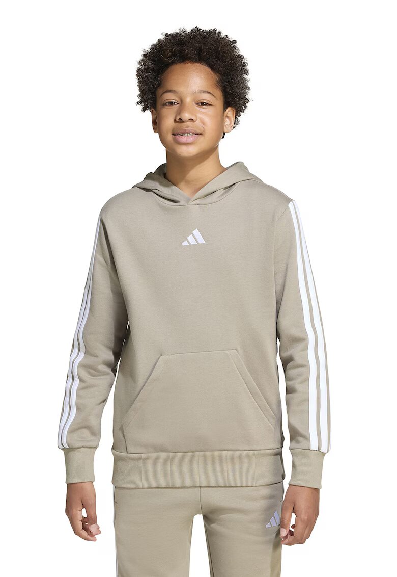 adidas Sportswear Hanorac cu buzunar kangaroo - Maro taupe deschis