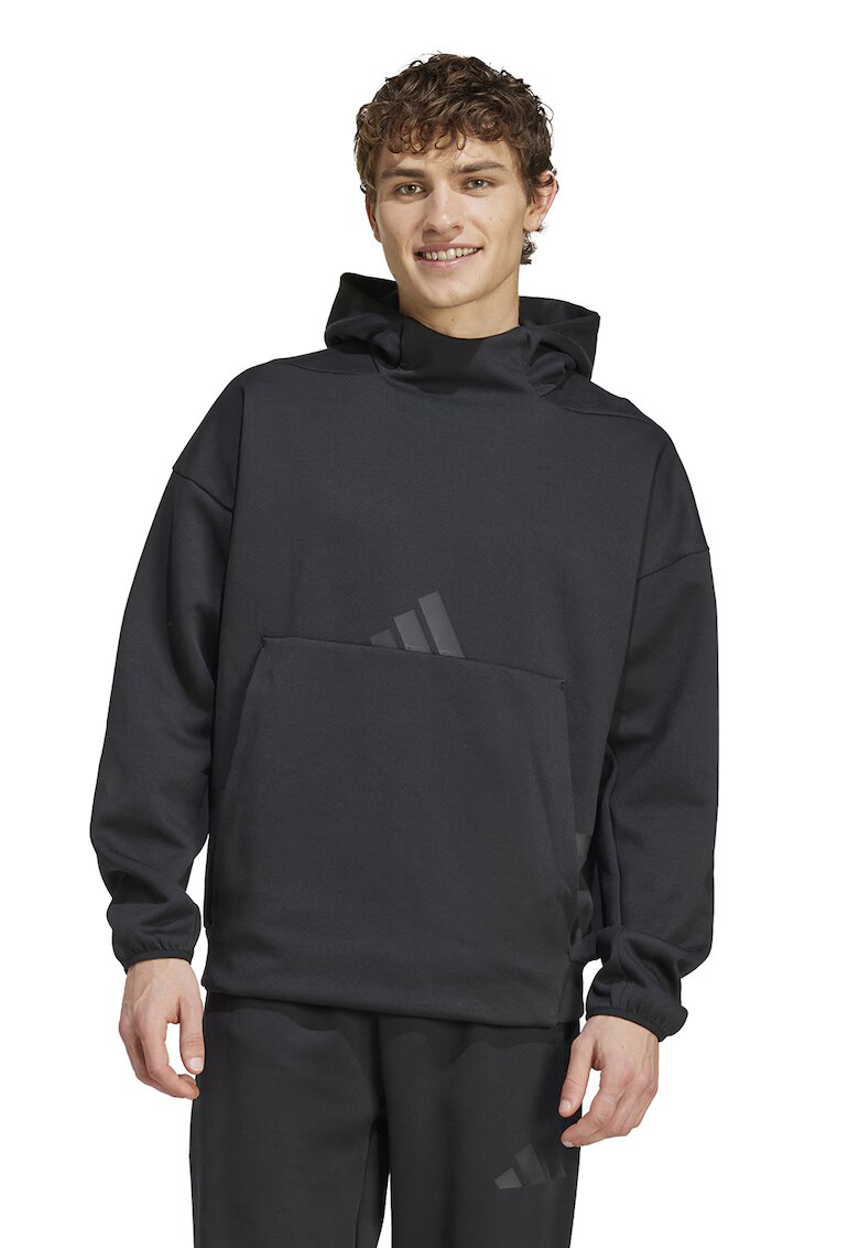 adidas Sportswear Hanorac cu buzunar kangaroo Z.N.E. - Negru