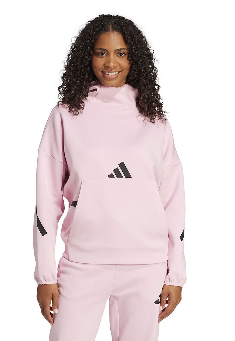 adidas Sportswear Hanorac cu buzunar kangaroo Z.N.E. - Roz