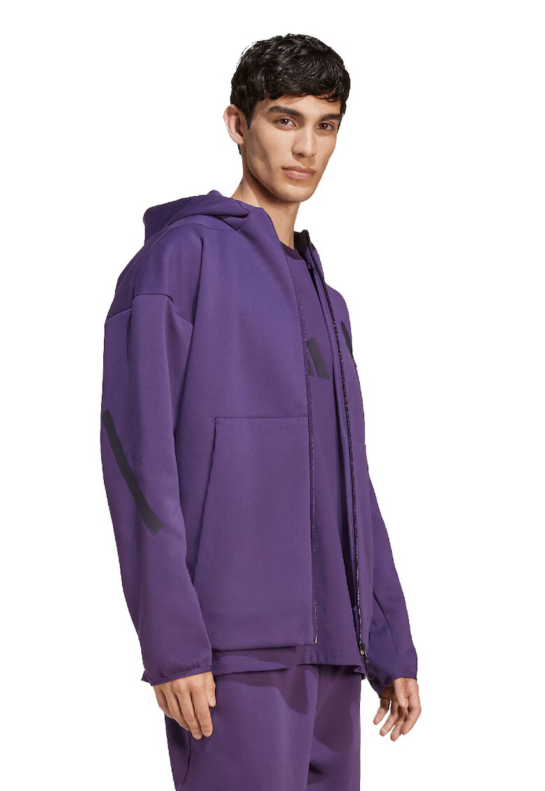 adidas Sportswear Hanorac lejer cu fermoar Z.N.E. - Violet
