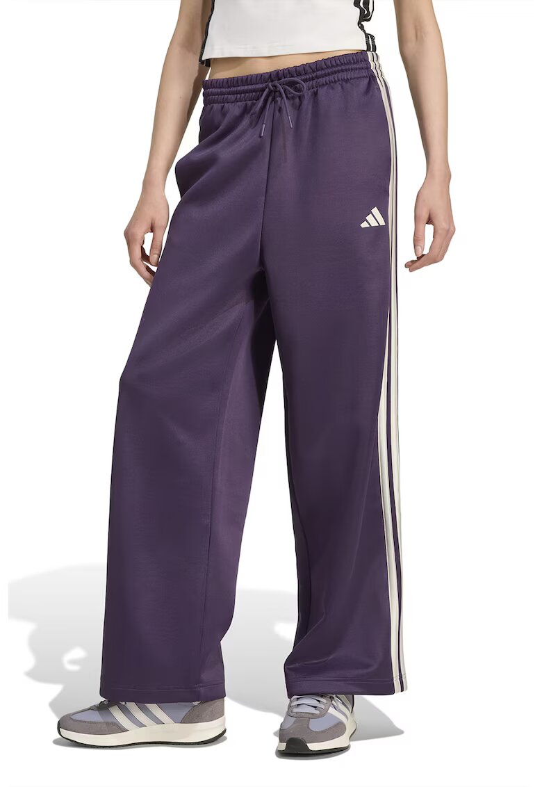 adidas Sportswear Pantaloni de trening cu croiala ampla Stadium - Violet