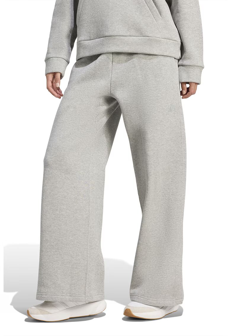 adidas Sportswear Pantaloni de trening cu croiala ampla Wall - Gri melange