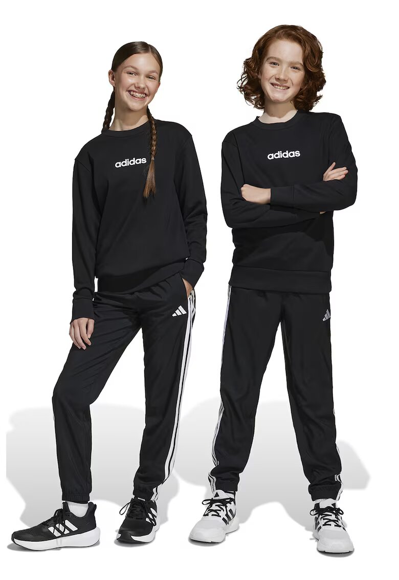 adidas Sportswear Pantaloni de trening cu logo - Alb/Negru