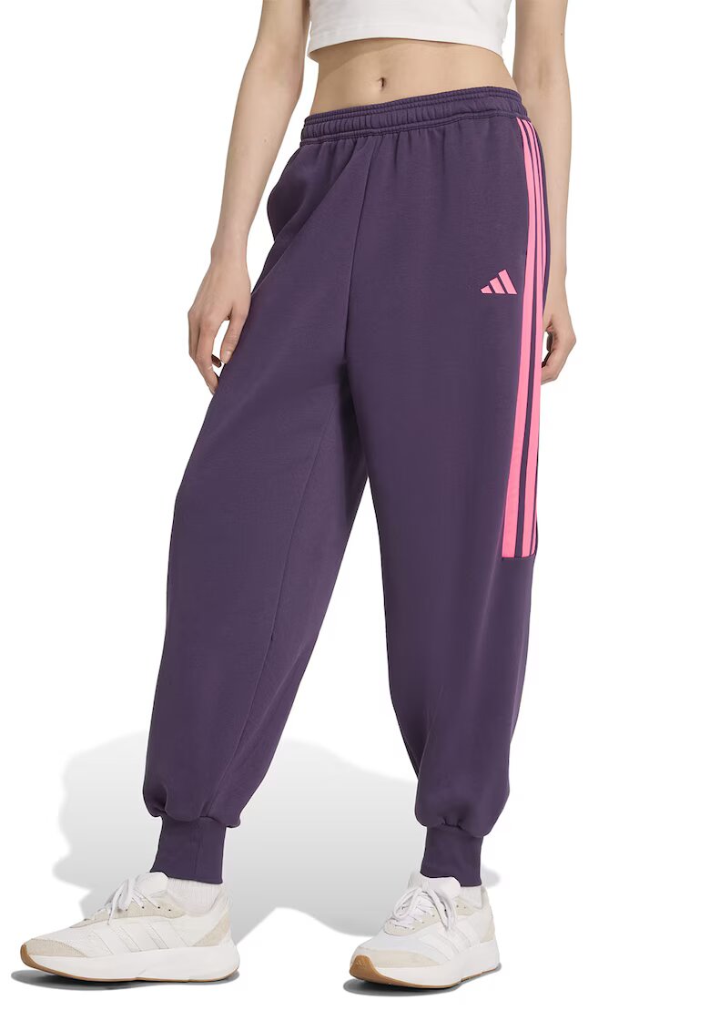 adidas Sportswear Pantaloni de trening cu talie elastica Tiro - Violet/Roz