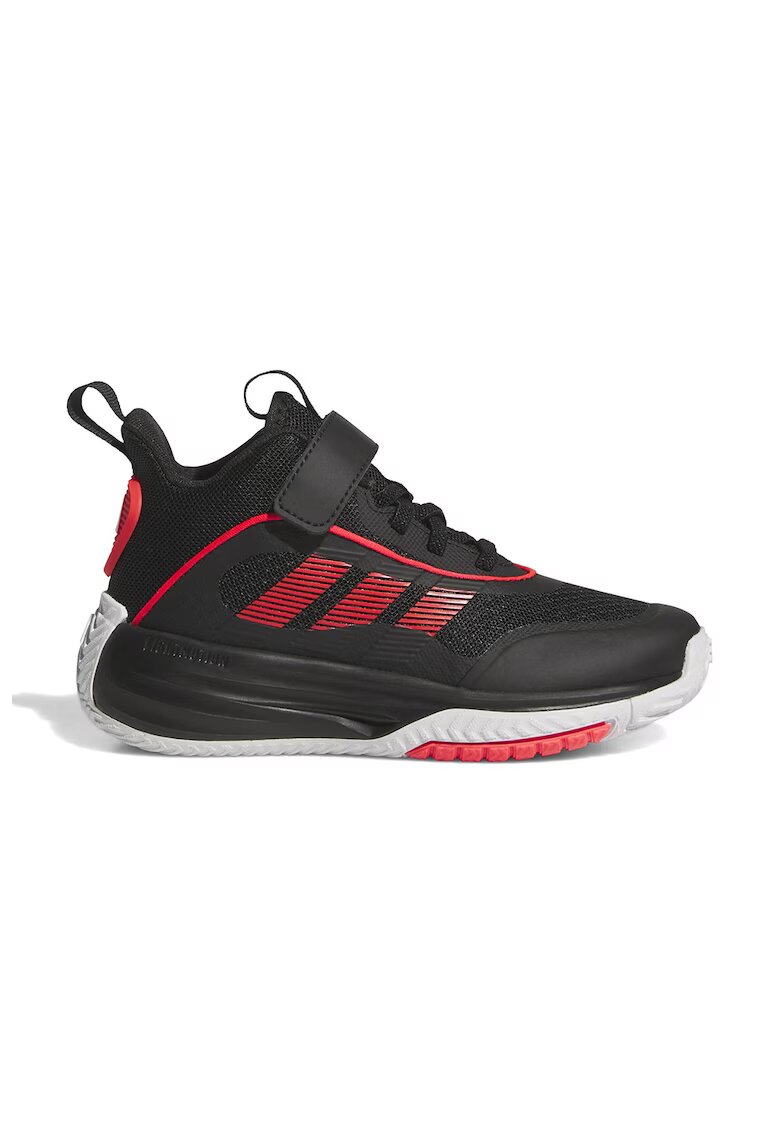 adidas Sportswear Pantofi Own The Game 3.0 cu bareta velcro pentru baschet - Negru/Rosu vermillion