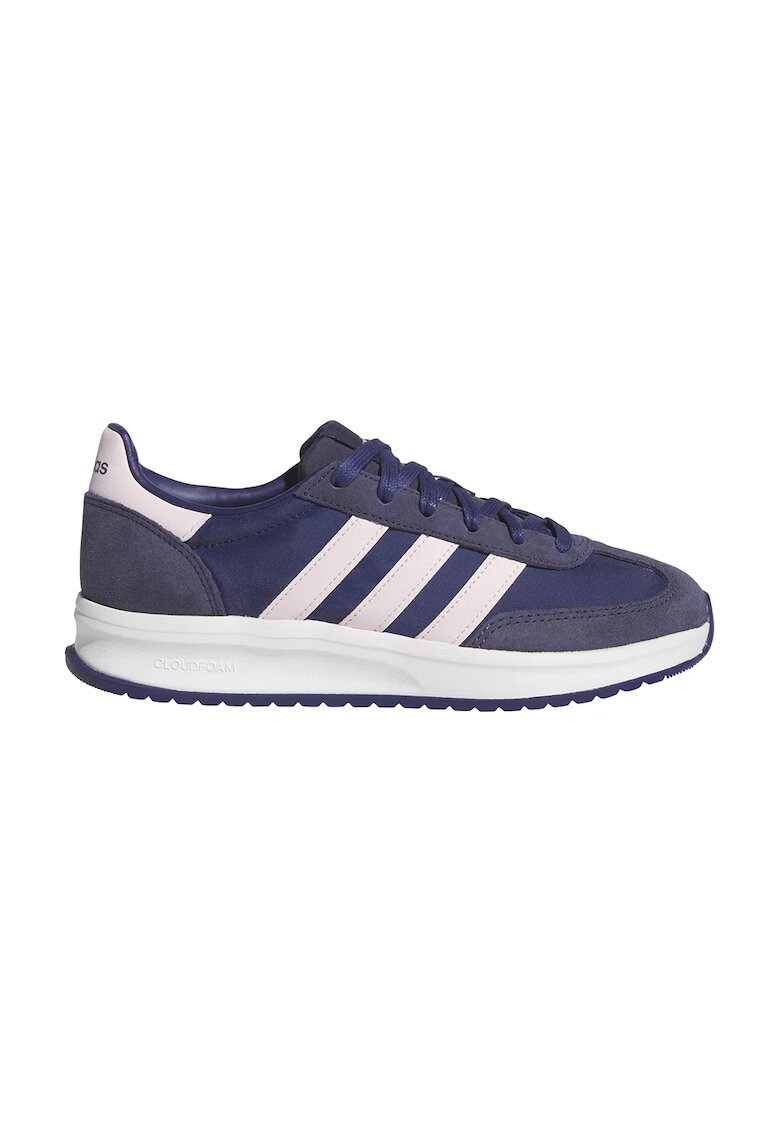 adidas Sportswear Pantofi sport 70s 2.0 cu piele intoarsa Run - Albastru inchis/Roz pal