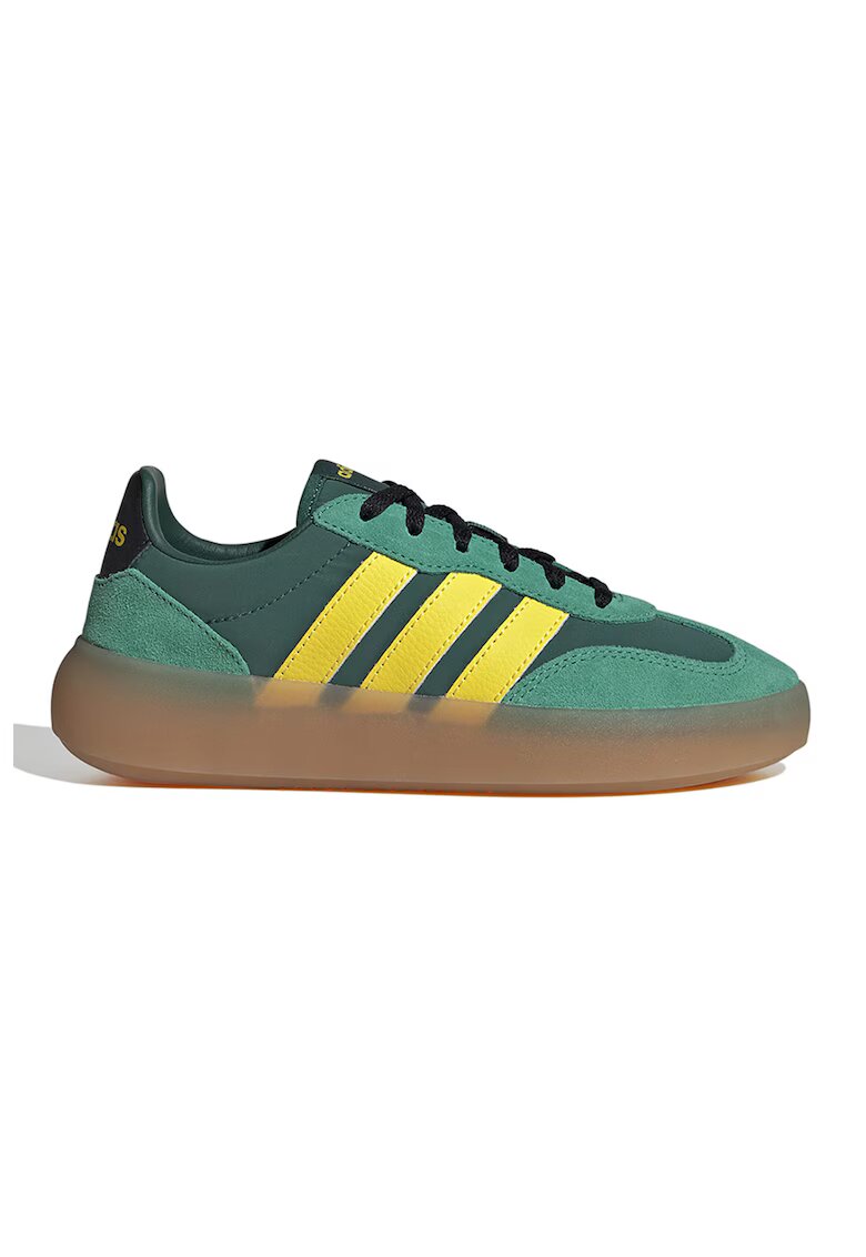 adidas Sportswear Pantofi sport Barreda Decode cu detalii din piele intoarsa - Verde/Galben