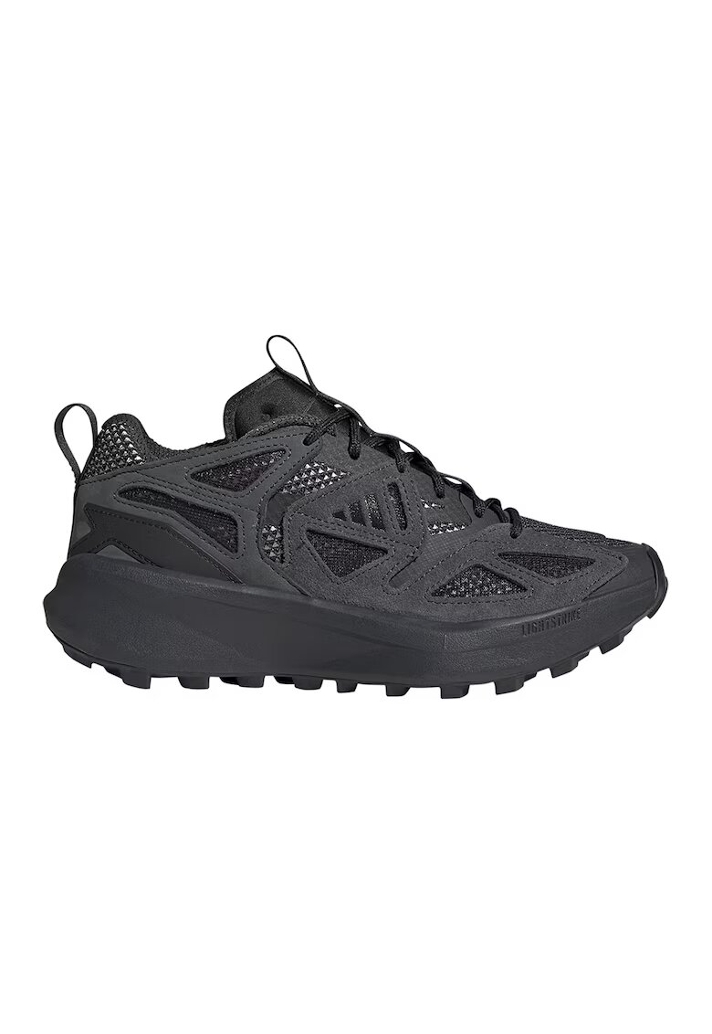 adidas Sportswear Pantofi sport cu garnituri din piele intoarsa si material sintetic Kantai - Negru/Negru stins