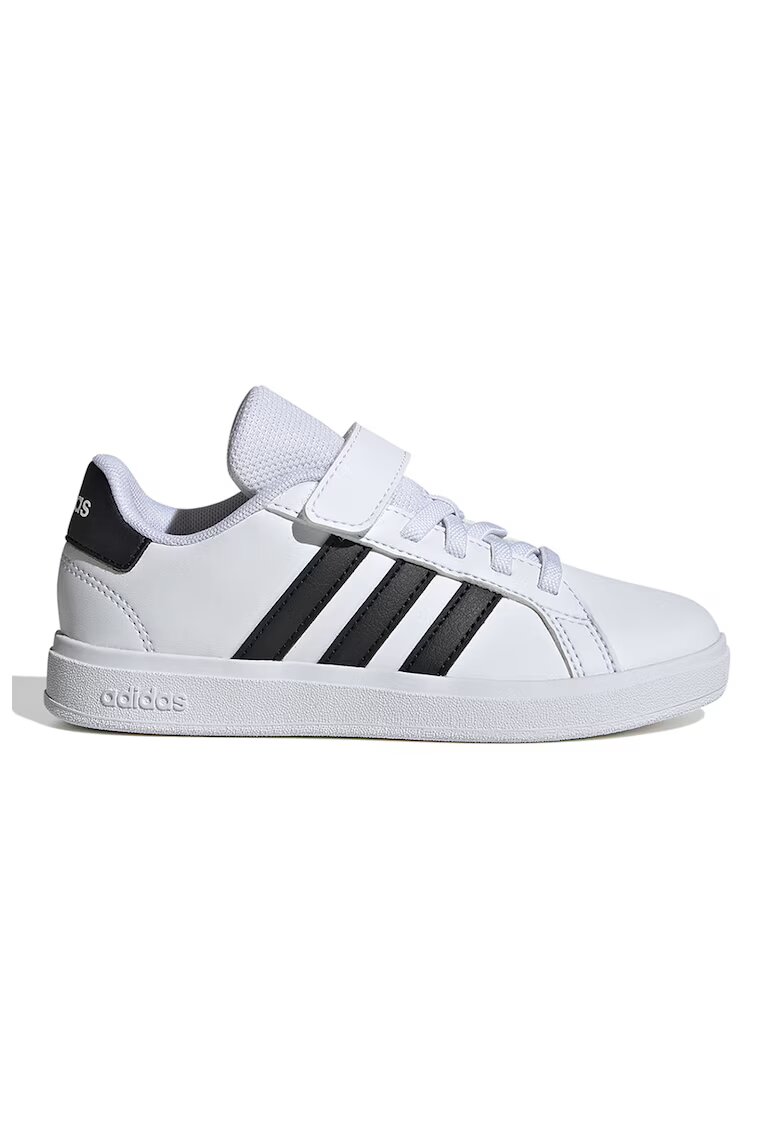 adidas Sportswear Pantofi sport cu inchidere velcro Grand Court 2.0 - Negru/Alb optic