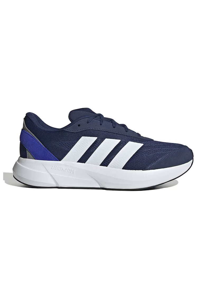 adidas Sportswear Pantofi sport cu insertii de piele intoarsa Lightshift - Alb/Bleumarin