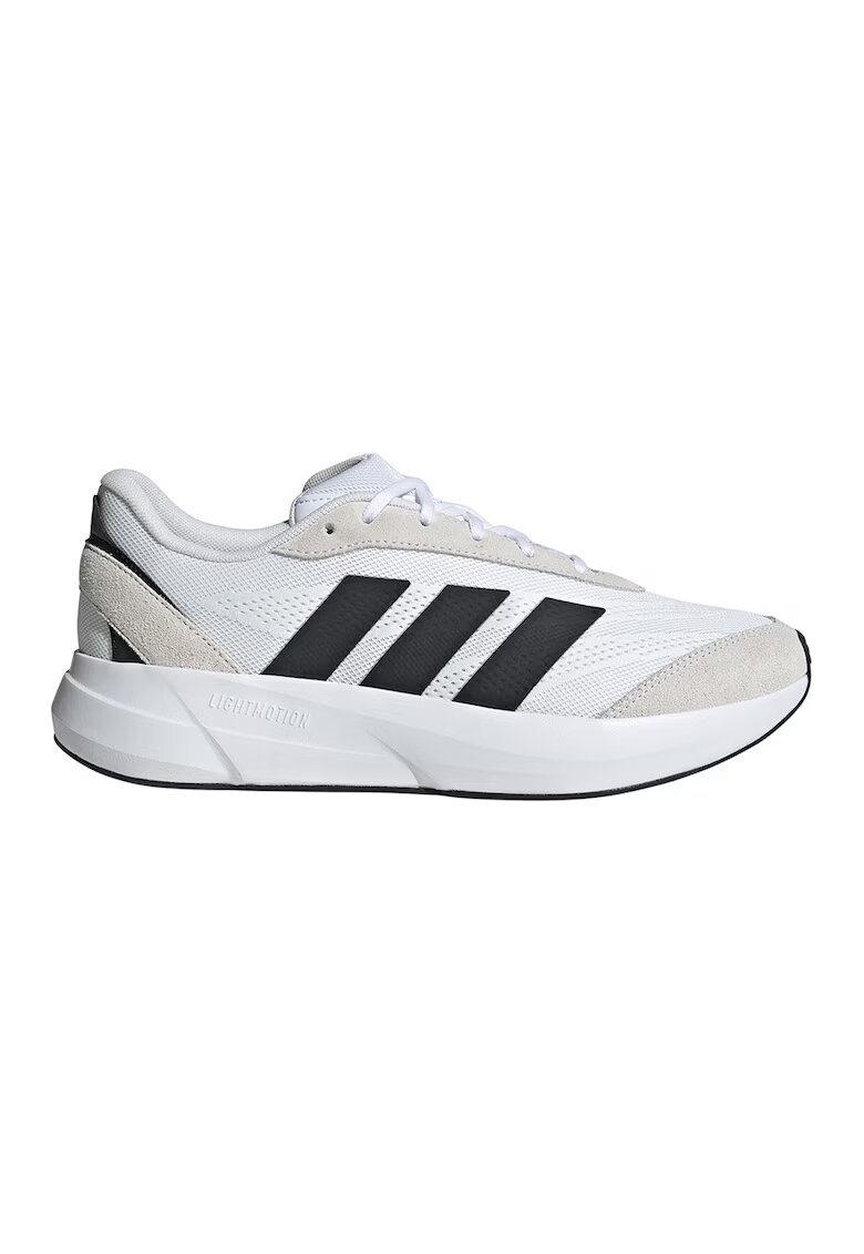 adidas Sportswear Pantofi sport cu insertii de piele intoarsa Lightshift - Negru/Alb optic/Alb murdar