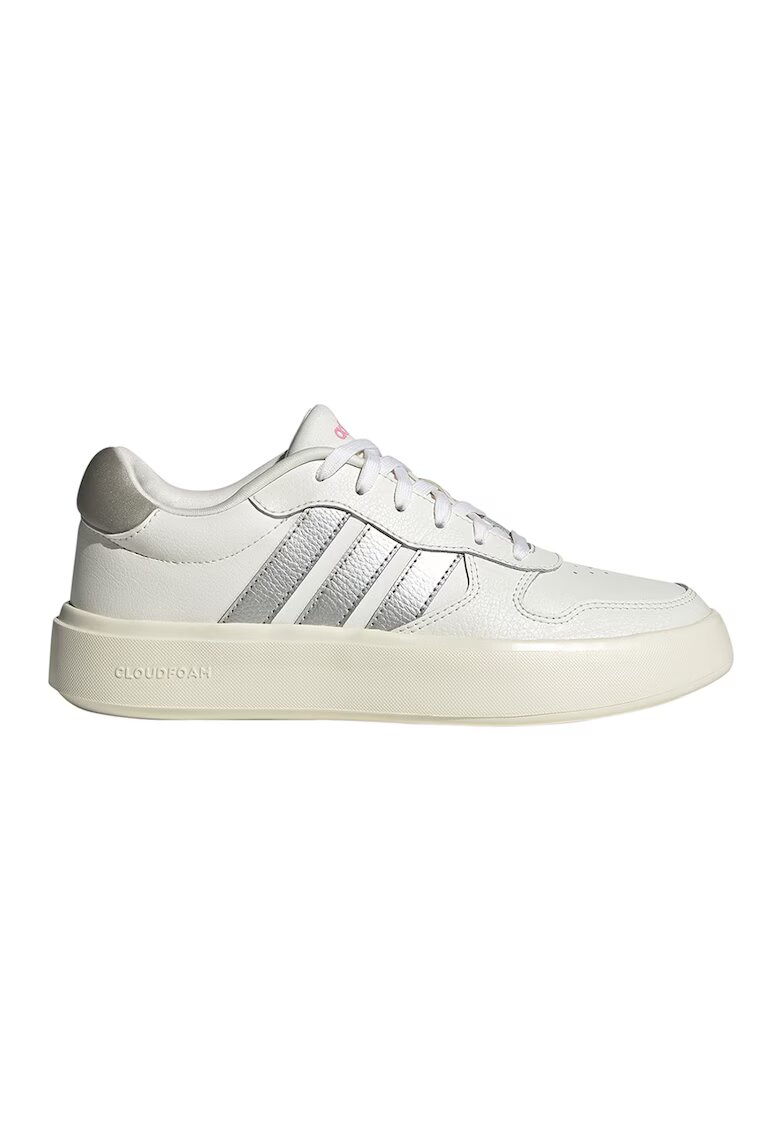 adidas Sportswear Pantofi sport cu logo Litecourt - Alb murdar/Argintiu