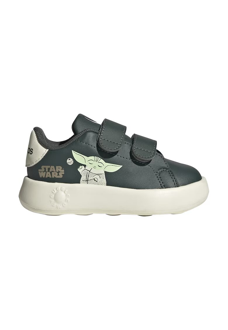 adidas Sportswear Pantofi sport cu velcro Advantage Mandalorian - Verde inchis
