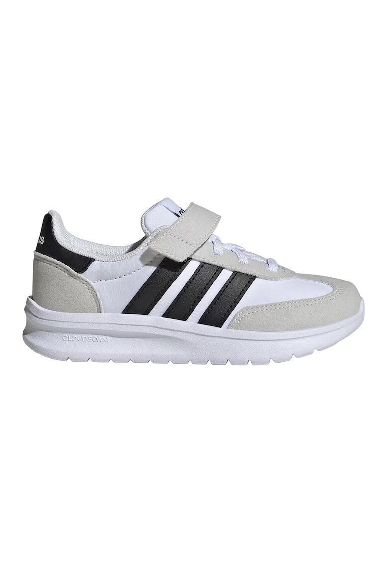 adidas Sportswear Pantofi sport cu velcro Run 70s 2.0 - Negru/Alb optic/Grej
