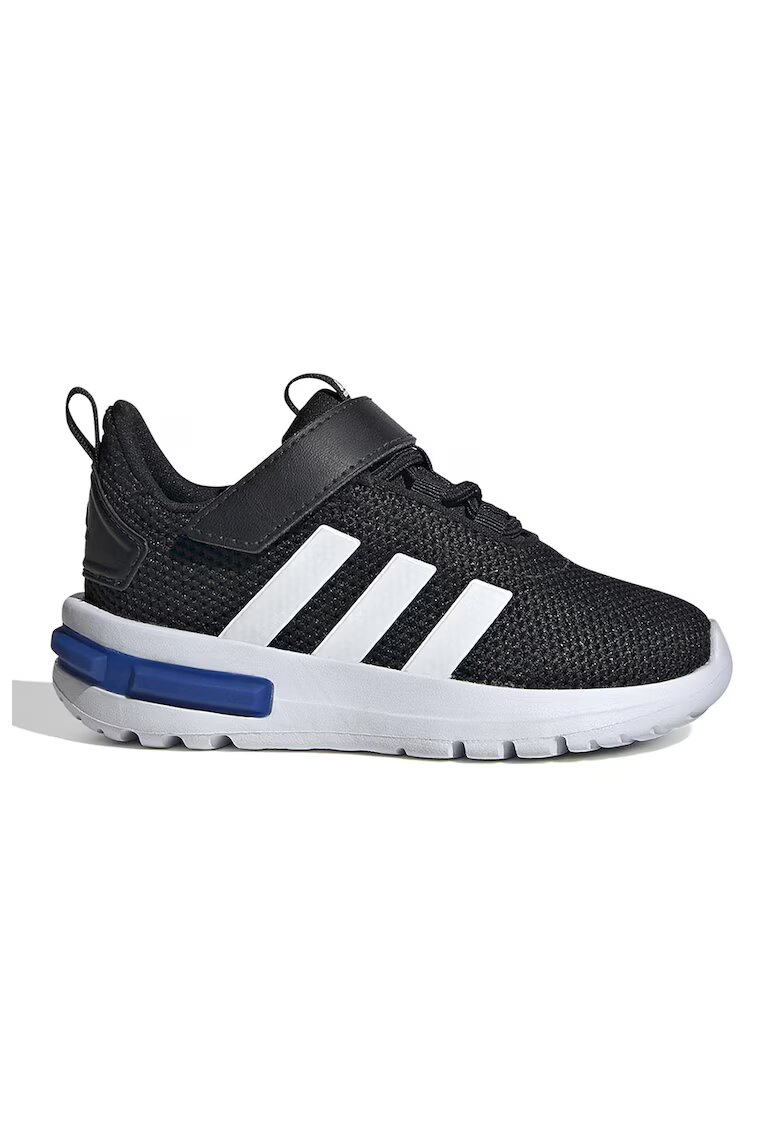adidas Sportswear Pantofi sport cu velcro si insertii de piele ecologica Racer TR23 - Alb/Negru