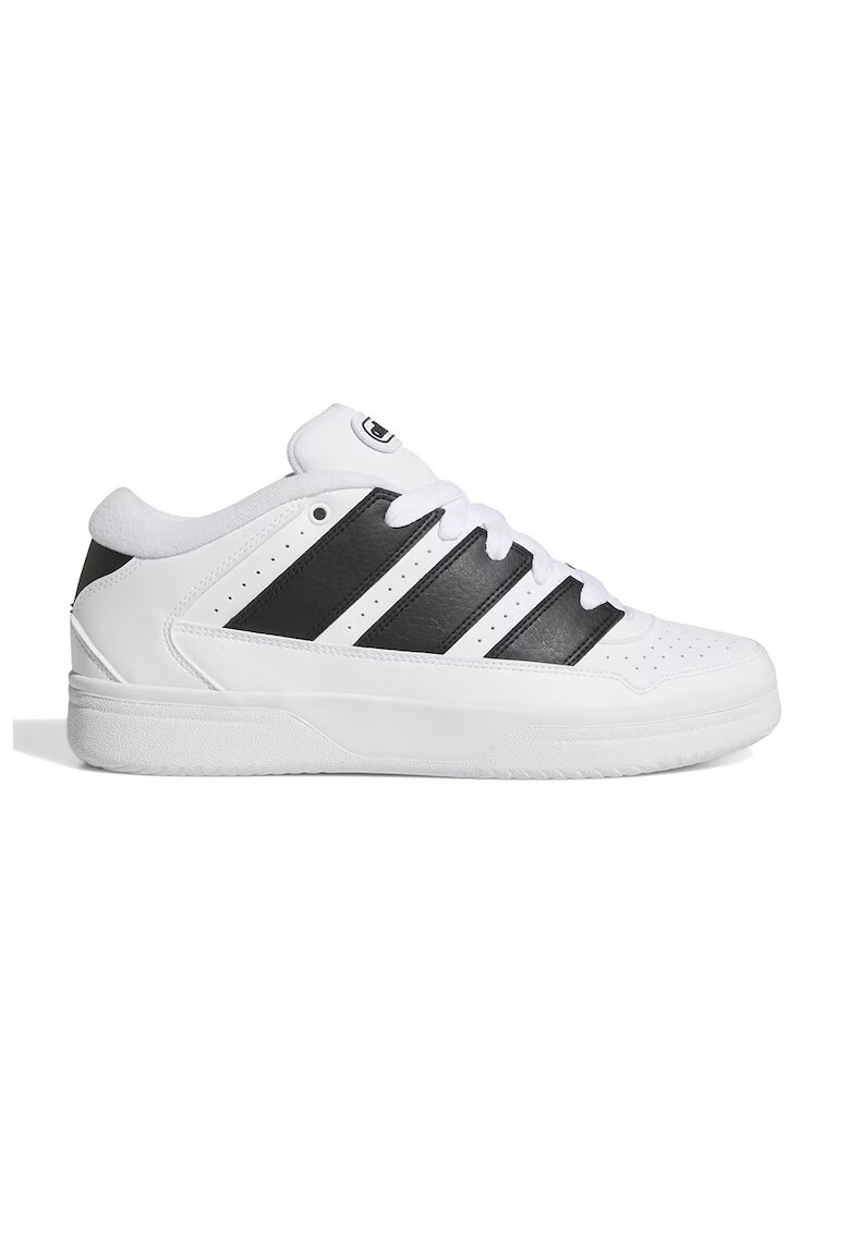 adidas Sportswear Pantofi sport de piele ecologica cu detalii perforate Breakstar - Alb fildes/Negru stins