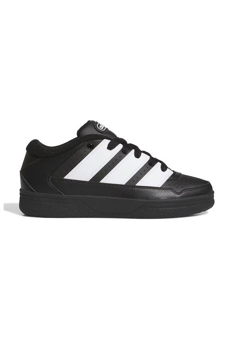 adidas Sportswear Pantofi sport de piele ecologica cu detalii perforate Breakstar - Negru stins/Crem