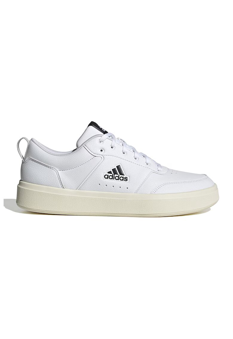 adidas Sportswear Pantofi sport de piele ecologica cu logo - Alb murdar