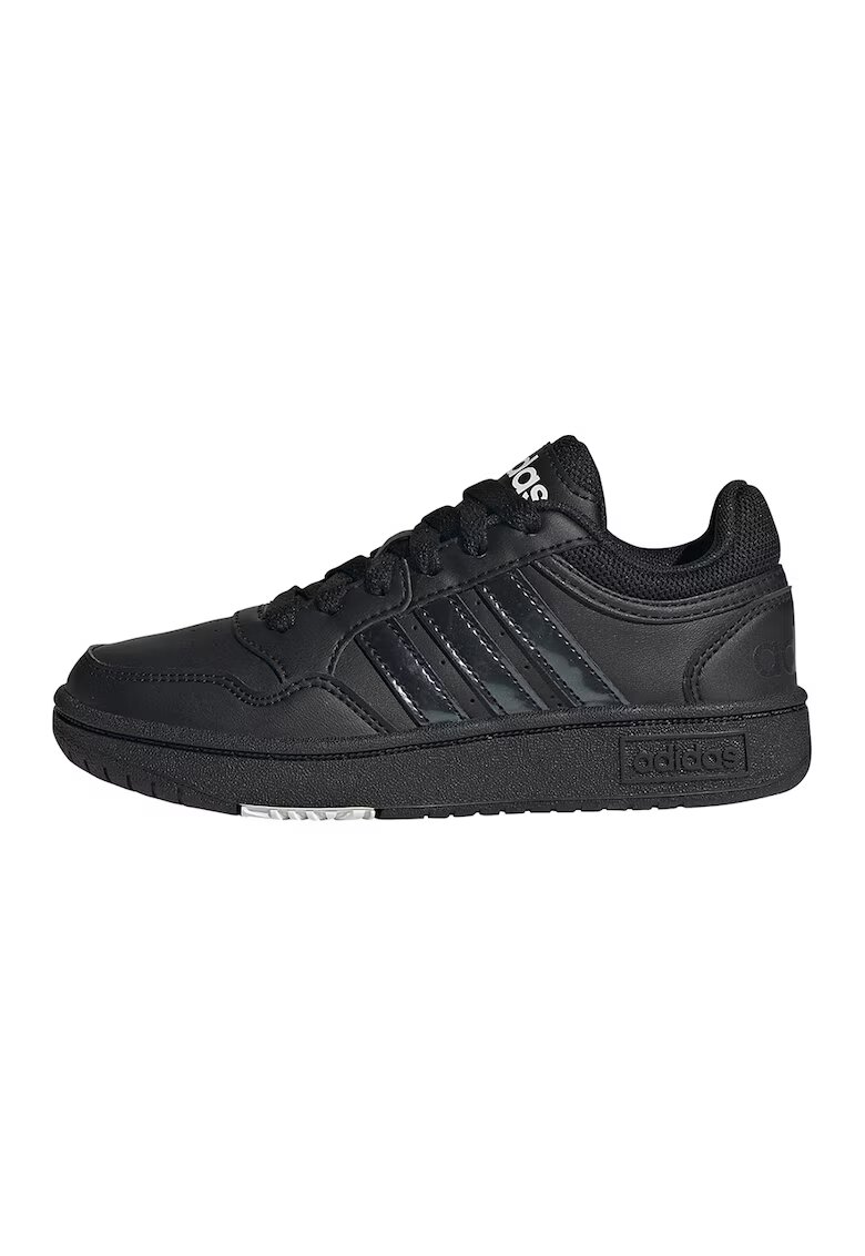 adidas Sportswear Pantofi sport de piele ecologica Hoops 3.0 - Negru