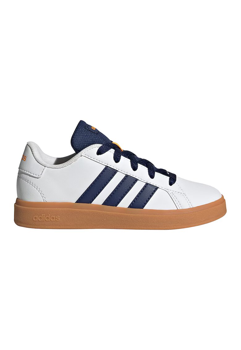 adidas Sportswear Pantofi sport din piele ecologica Grand Court 2.0 - Alb/Albastru ultramarin