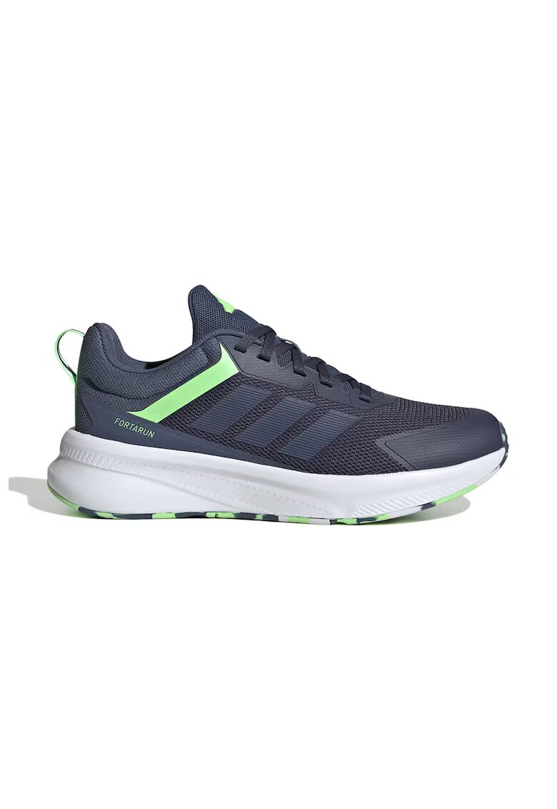 adidas Sportswear Pantofi sport FortaRun 4.0 dn plasa - Verde electric/Bleumarin