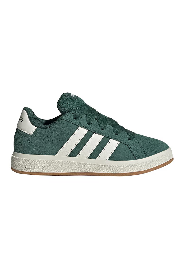 adidas Sportswear Pantofi sport Grand Court 00s din piele intoarsa - Alb/Verde aquamarin