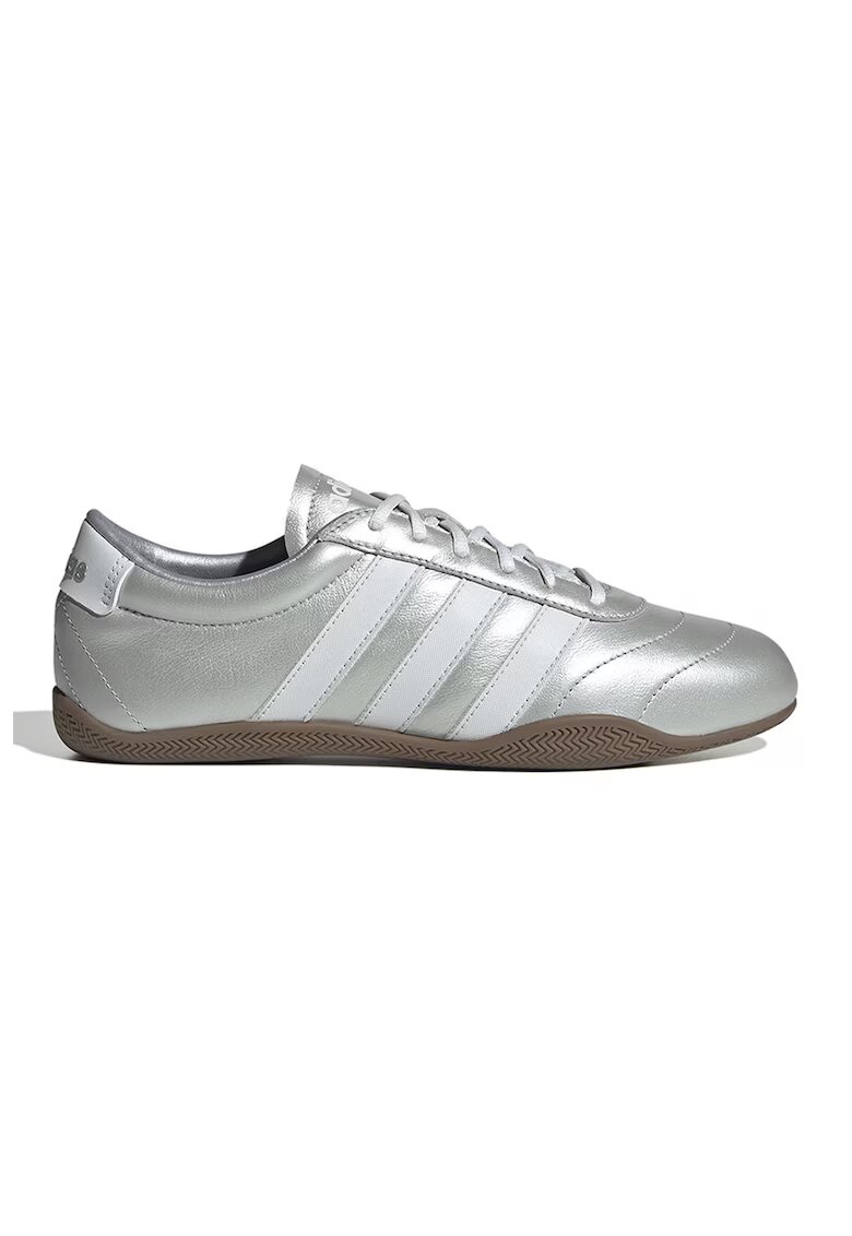 adidas Sportswear Pantofi sport Grand Court cu detalii din piele ecologica - Argintiu