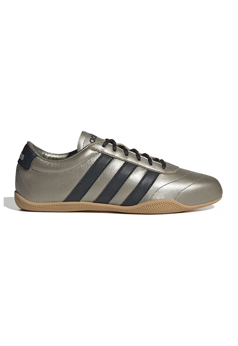 adidas Sportswear Pantofi sport Grand Court cu detalii din piele ecologica - Auriu/Negru