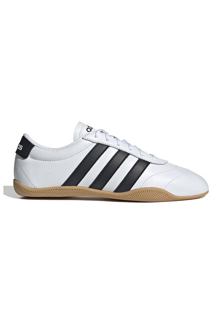 adidas Sportswear Pantofi sport Grand Court cu detalii din piele ecologica - Negru/Alb optic