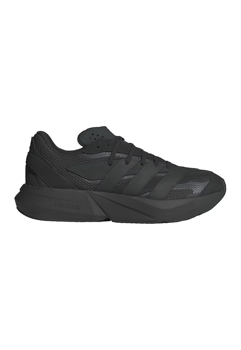 adidas Sportswear Pantofi sport Lightblaze cu insertii de piele intoarsa - Negru