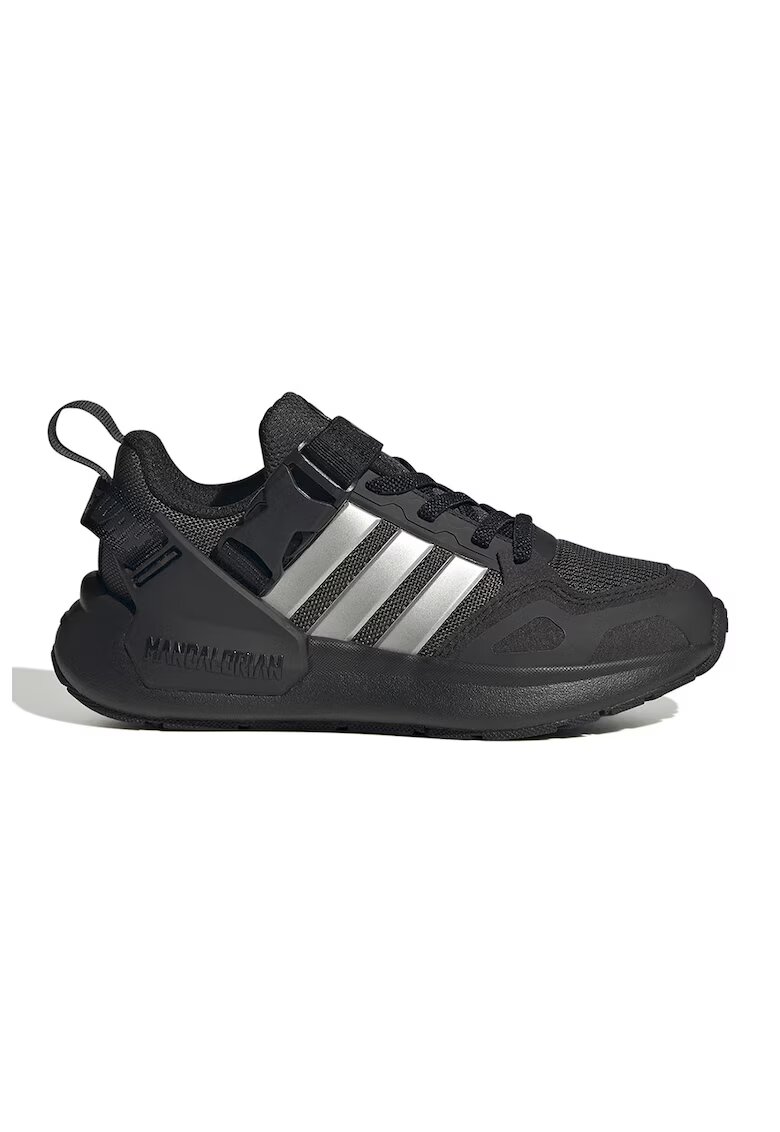 adidas Sportswear Pantofi sport low-cut cu velcro Mandalorian - Negru/Argintiu