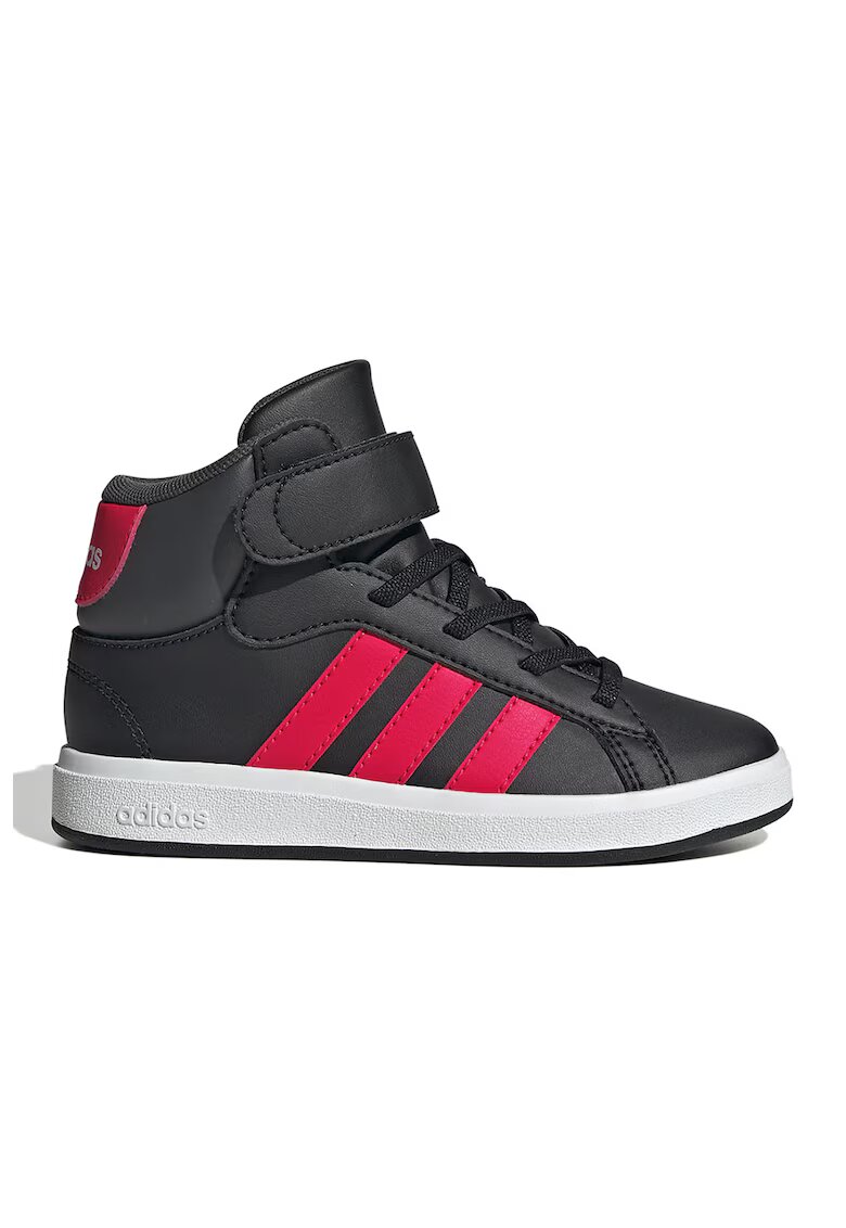 adidas Sportswear Pantofi sport mid-high din piele ecologica Grand Court - Rosu/Negru