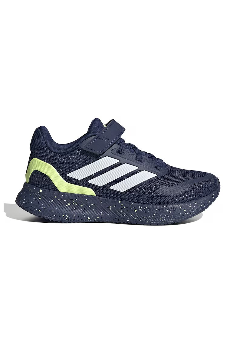 adidas Sportswear Pantofi sport Runfalcon 5 din plasa cu logo si velcro - Alb/Bleumarin