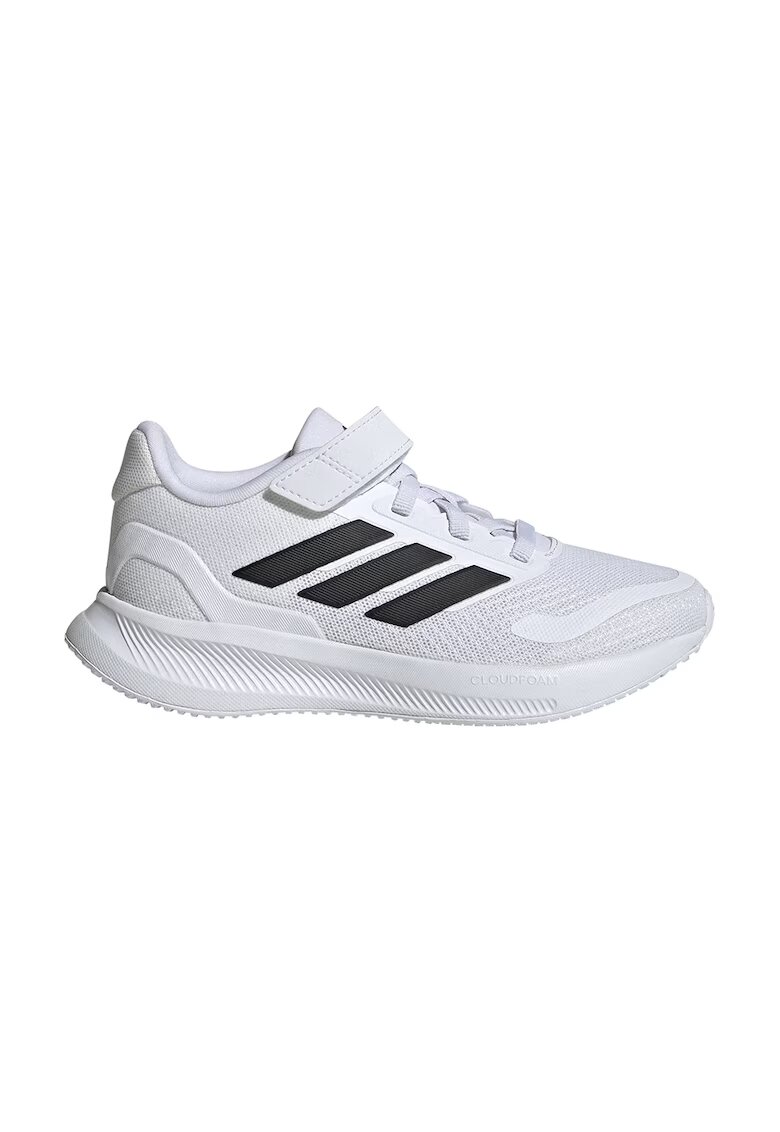 adidas Sportswear Pantofi sport Runfalcon 5 din plasa cu logo si velcro - Negru/Alb optic