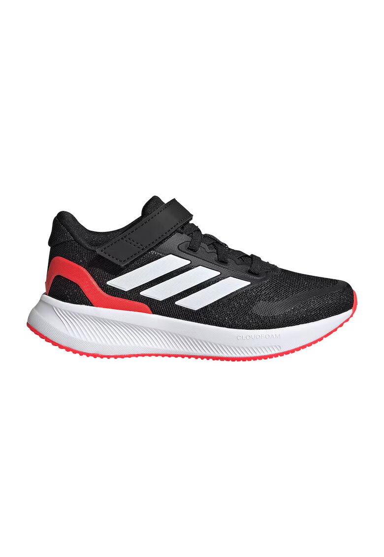 adidas Sportswear Pantofi sport Runfalcon 5 din plasa cu logo si velcro - Rosu/Negru/Alb optic