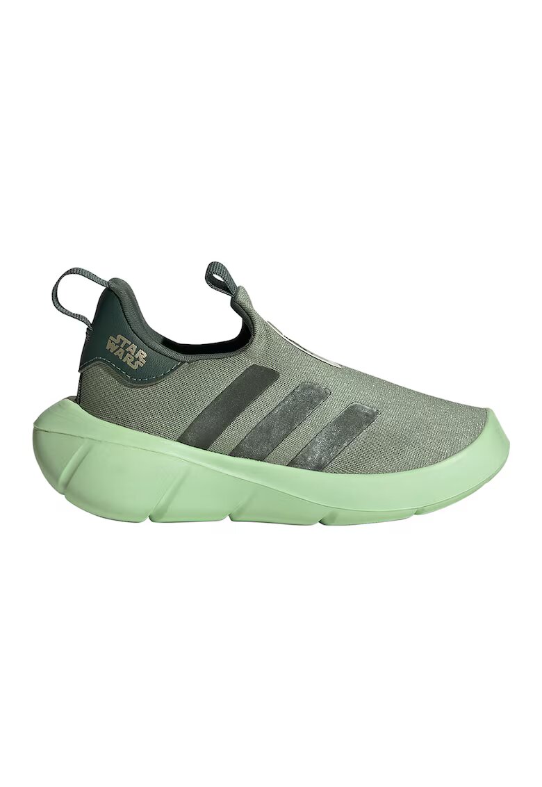 adidas Sportswear Pantofi sport slip-on Monofit Mandalorian - Kaki/Verde sparanghel