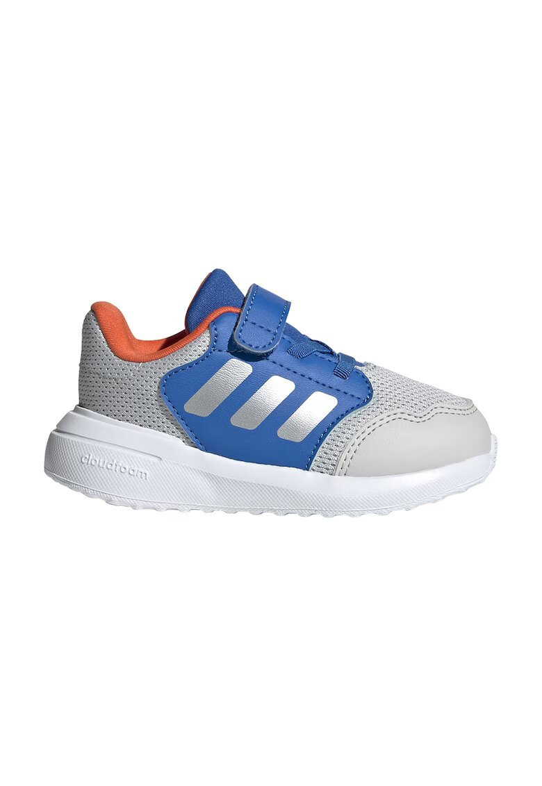adidas Sportswear Pantofi sport Tensaur Run 3.0 cu velcro - Gri deschis/Albastru royal