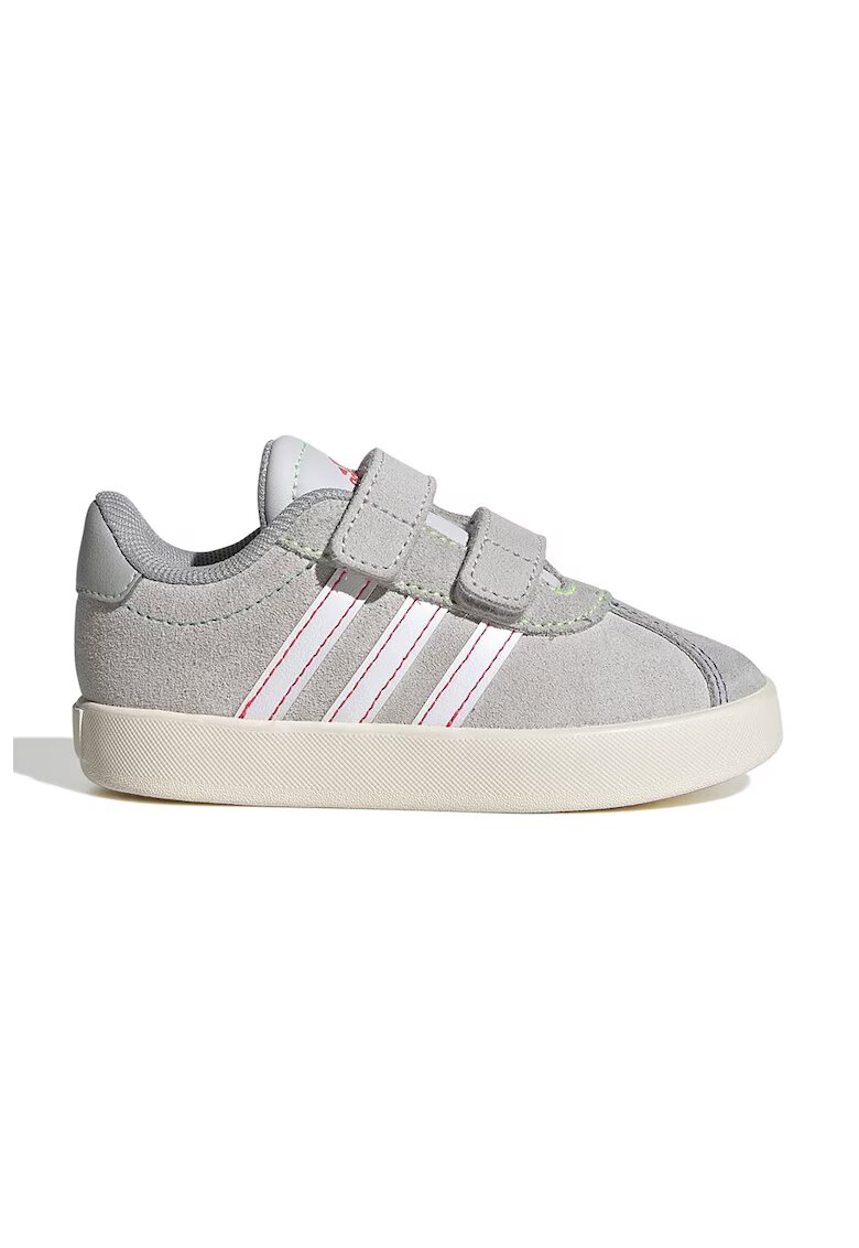 adidas Sportswear Pantofi sport VL Court 3.0 cu inchidere velcro - Alb/Gri deschis