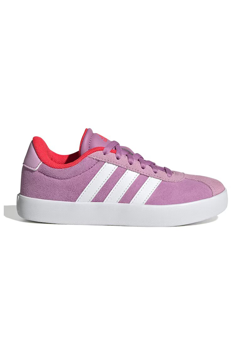 adidas Sportswear Pantofi sport VL Court 3.0 de piele intoarsa - Alb/Lila