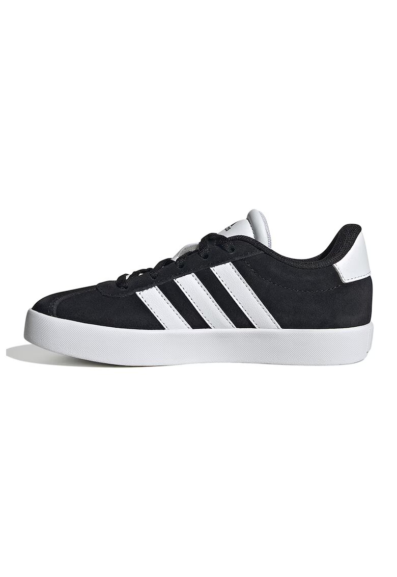 adidas Sportswear Pantofi sport VL Court 3.0 de piele intoarsa - Negru/Alb optic