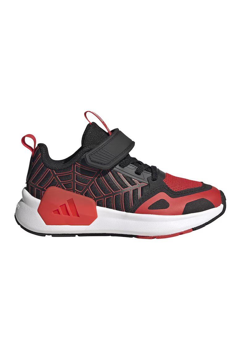 adidas Sportswear Pantofi sport wedge cu velcro Spider-Man - Rosu/Negru