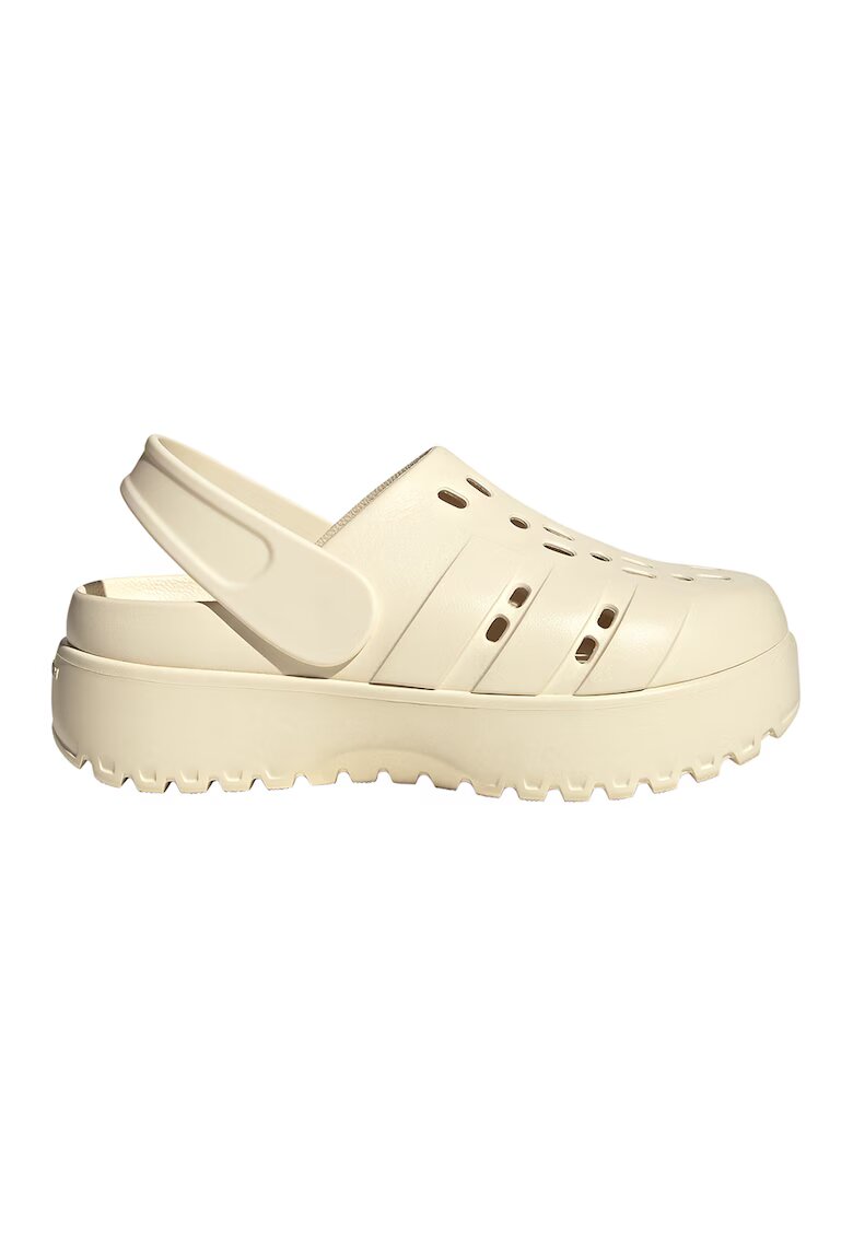 adidas Sportswear Saboti slingback cu platforma Adilette - Galben pal